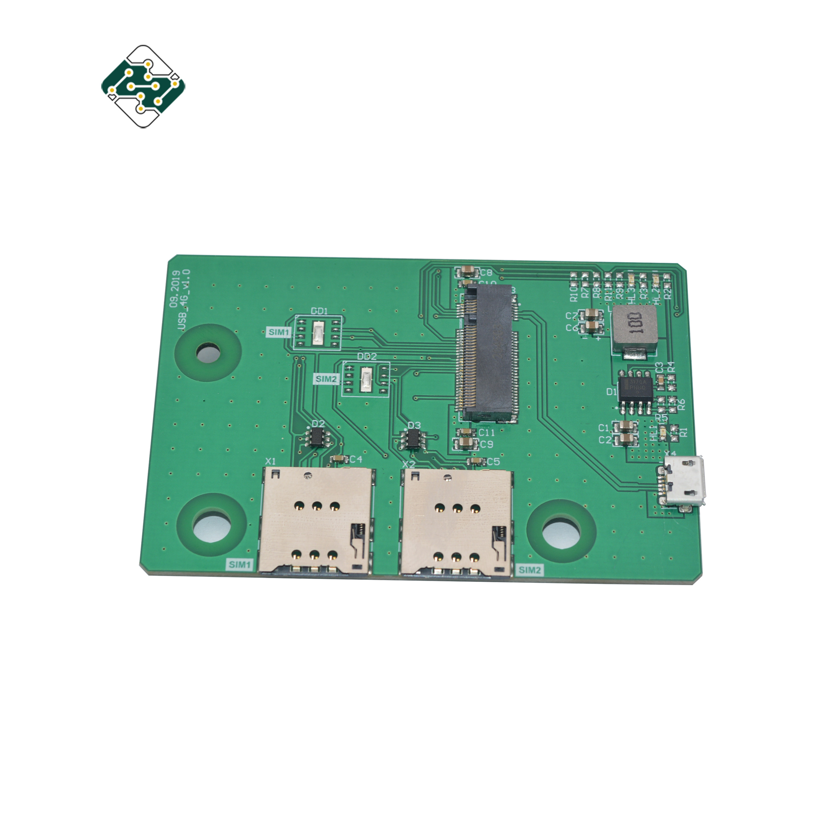 Multipurpose Electronics PCB PCBA , OSP Multilayer Printed Circuit Board