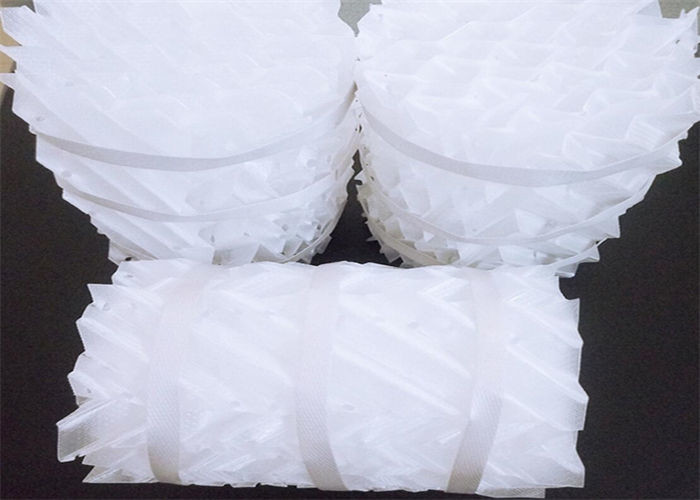 Round PFA 500X Plastic Structured Packing DN200 For Flue Gas Coolers