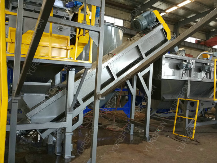 Low Consumption Plastic Washing Recycling Machine Automatic For Waste PE PP Film Crushing