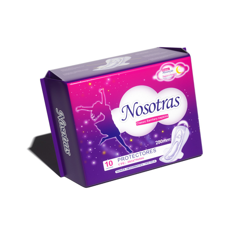 Free Samples Sanitary Pads Disposable Cotton Panty Liners For Women Menstrual Period