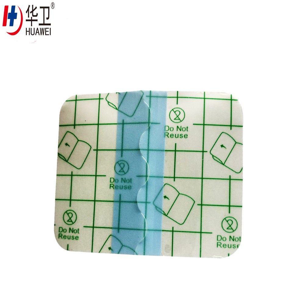 PU film medical i.v. catheter fixing dressing 6*7cm