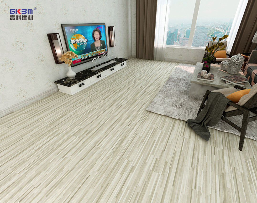 Splicing Oak SPC Flooring 4mm GKBM SY-W3004 0.3-0.6mm