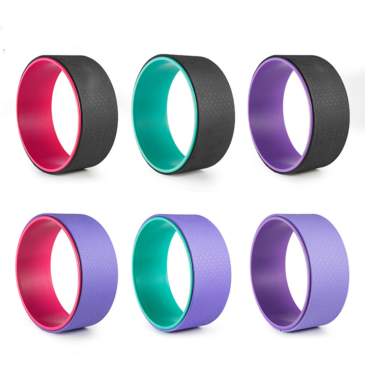 0.33M Eco Friendly Yoga Exercise Wheel Pilates Circle Ring Back Training