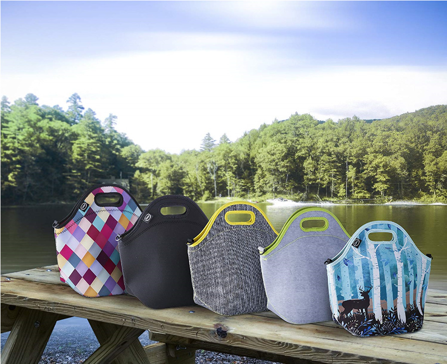 Custom logo large folding portable waterproof canvas hanging cosmetic storage
