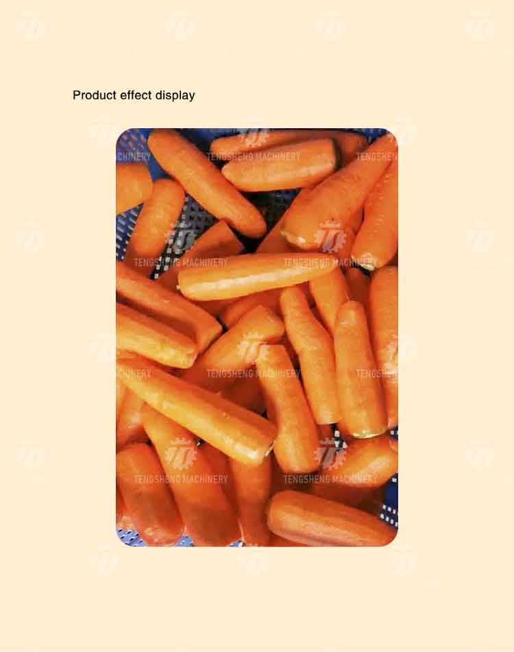 110KG Carrot peeler central kitchen distribution processing high yield radish peeler