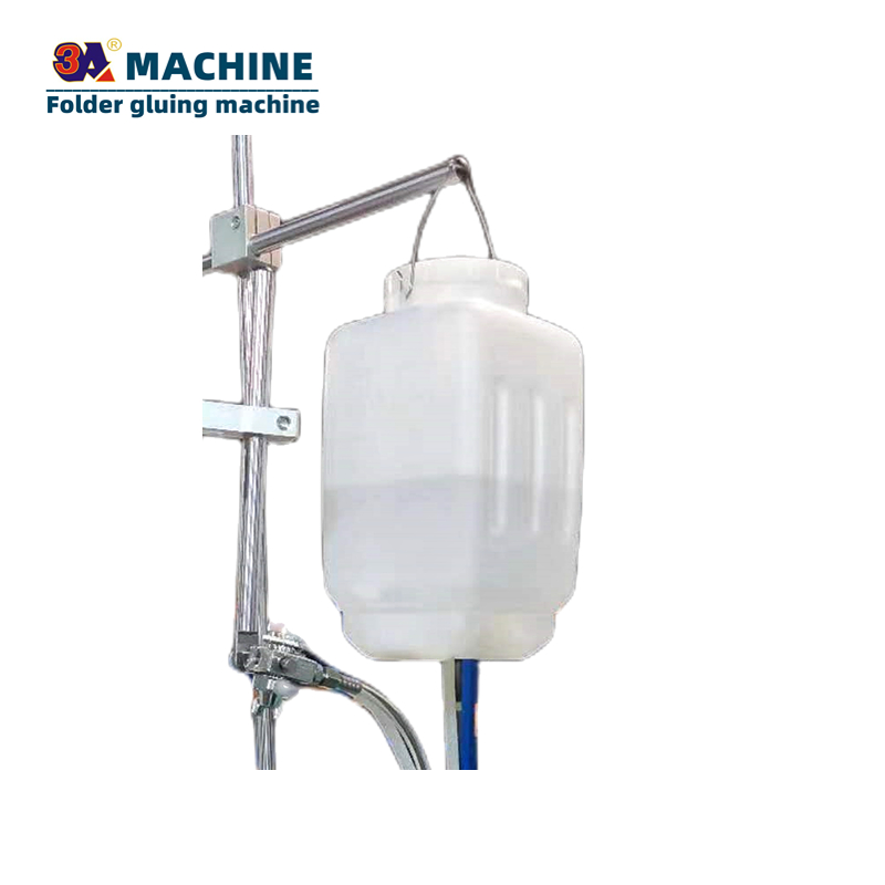 Plastic Kettle Box Folder Gluer for Box Pasting in Automatic Box Folding Gluing Machine