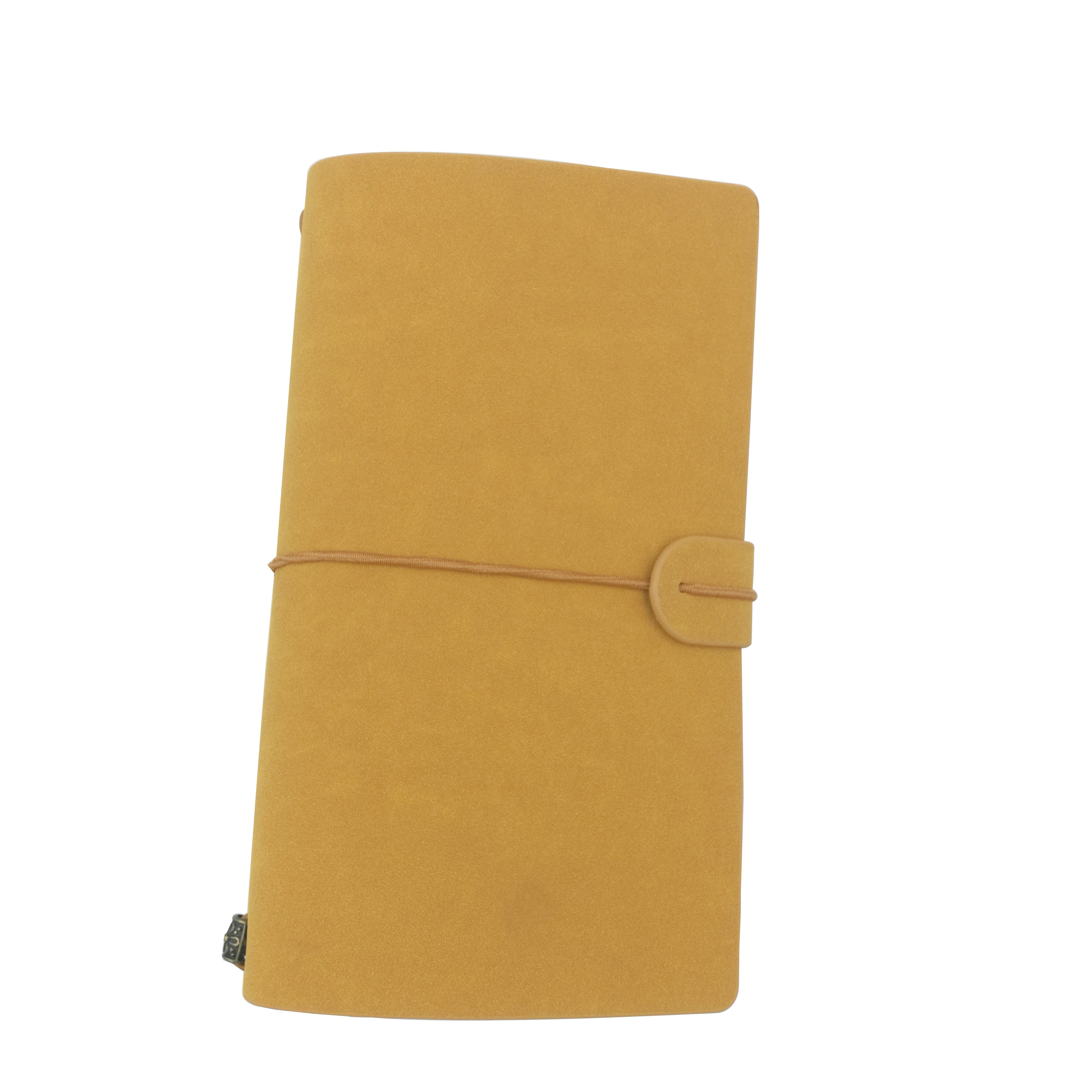 Custom A5 A6 PU Leather Notebook Rubber Band 160pp Simple