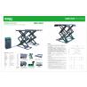 Buy cheap 1460mm Platform Length 3.2T Ultra Thin 2.2KW Electric Scissor Lift from wholesalers