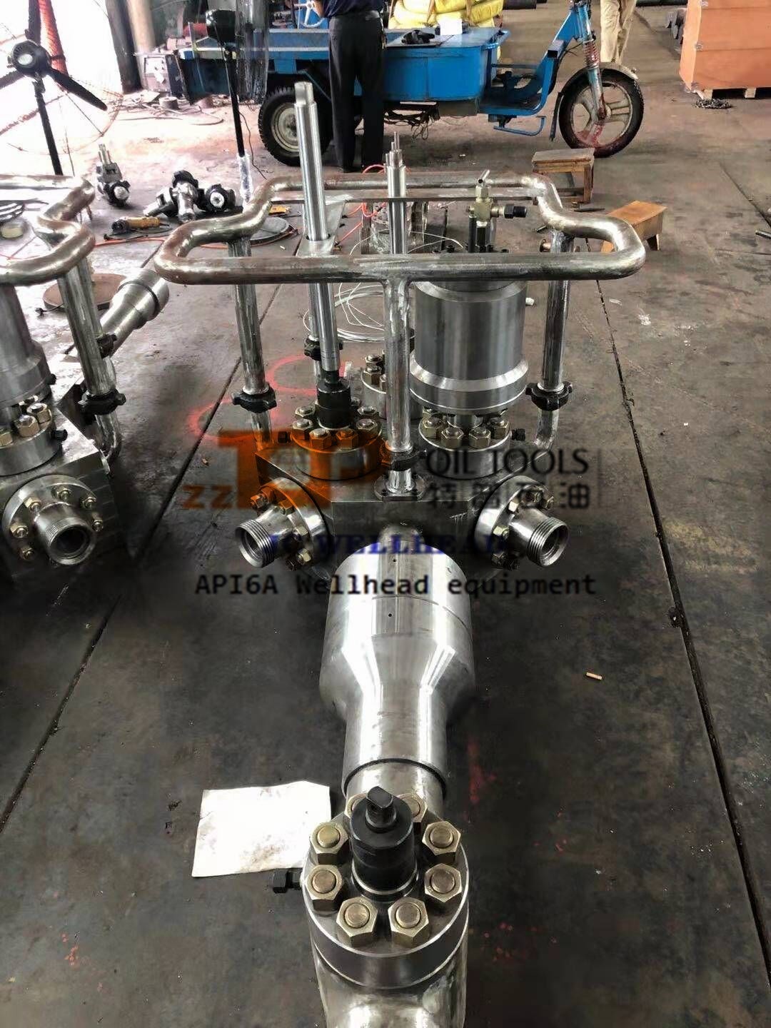 3 1/16" 10k 10000psi Surface Test Tree With Gate Valve
