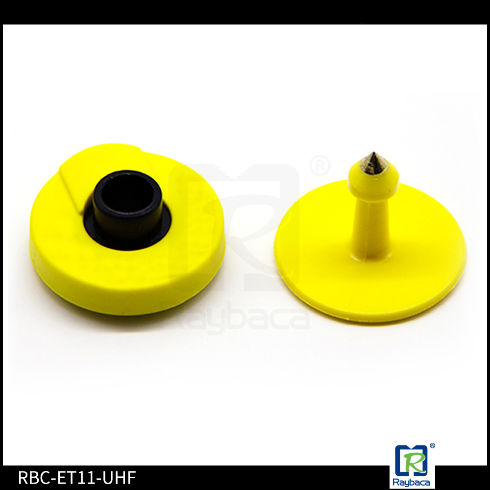 High Stability RFID Livestock Tags , micro rfid tags Customized color and number Tags for pig