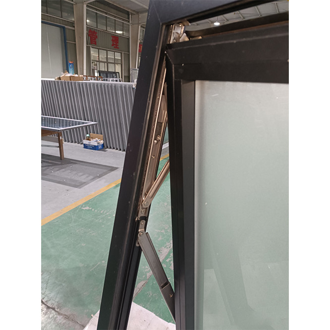 Tempered Glass Aluminum Color Top Hung Window Awning Design Skylights