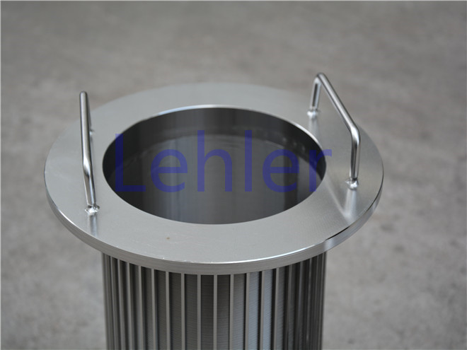 Lehler Wedge Wire Filter Elements High - Precision Slot Opening Dia 168mm
