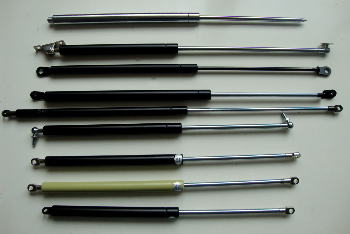 Lockable Heavy Duty Gas Struts Pneumatic Cylinder Gas Spring For Car