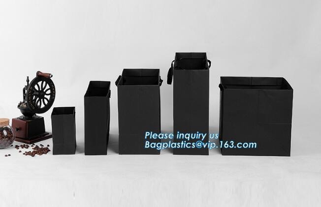 Customized promotional Paper Wine Bag/Gift Wine Bag for Wine,Carry Packaging Custom Print Paper Wine Gift Bags with Hand