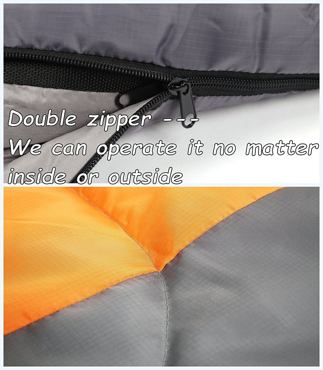 1.4kg 210T woven fabric Polyester Sleeping Bag