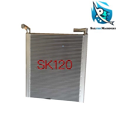 Hot sale good quality SK120 oil cooling radiator for KOBELCO excavator
