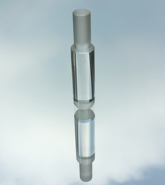 Semi Cylindrical K9 Optical Glass Light Guide Rod Shaped Customization