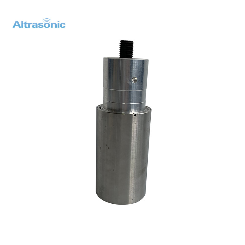 3000W High Power Columnar Ultrasonic Converter Replacement 20khz Rinco Type with 2Ceramics