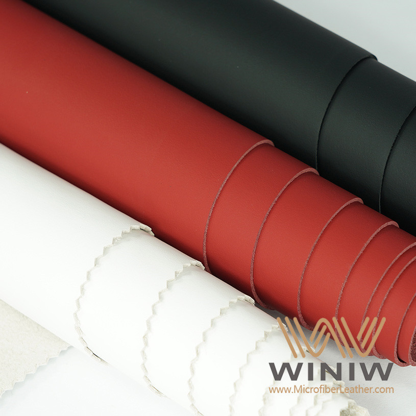 Hand Feeling Faux Leather Auto Upholstery Fabric Waterproof For Furniture