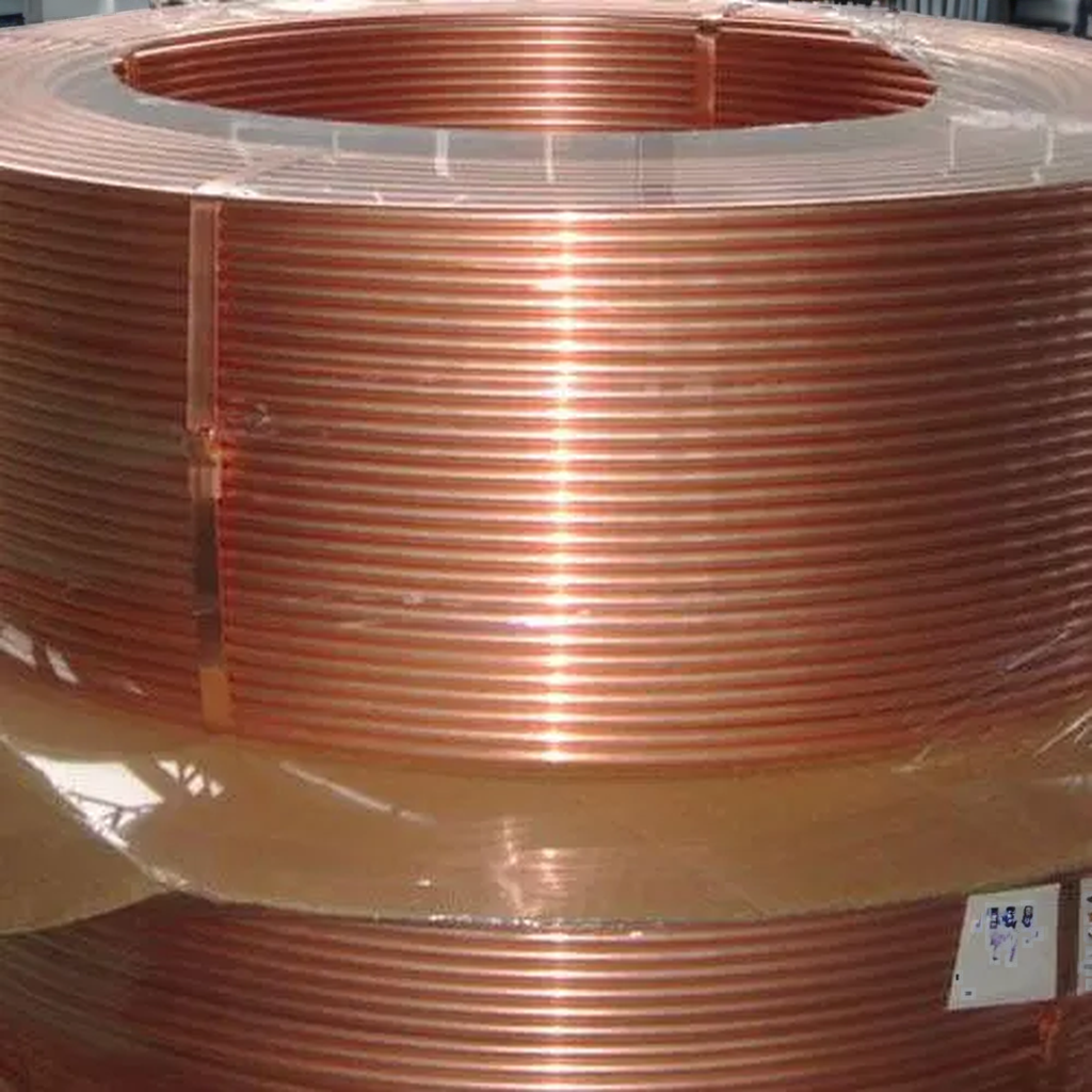 15m Length Pancake Design 3/4" 19mm x 0.8mm HVAC Copper Tubes for Air Conditioner Refrigerator 286 MPa Ultimate Strength
