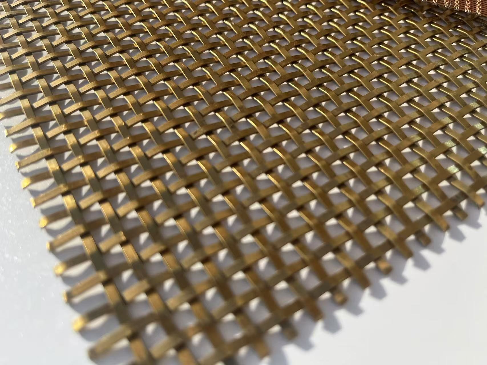 Stainless Steel 304 / 316 Woven Metal Mesh Architectural Mesh Screen