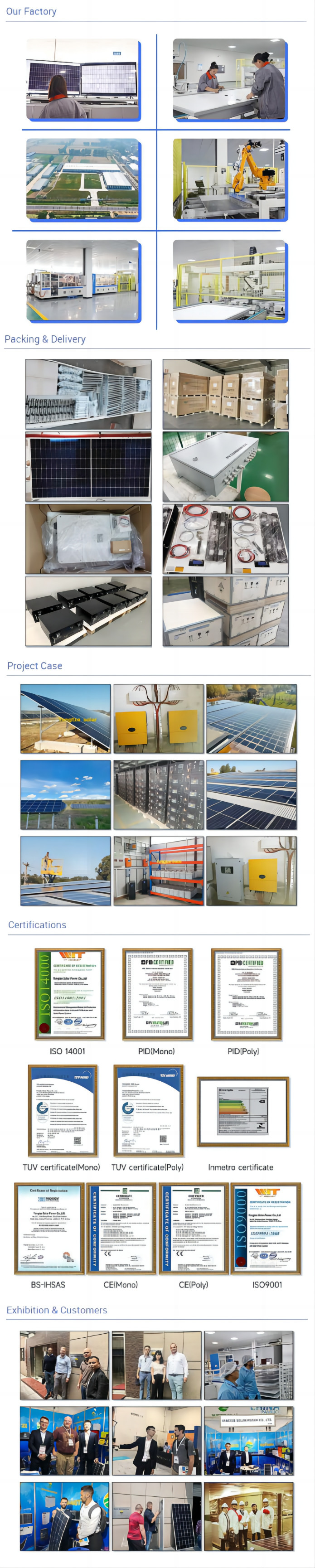 Commercial Hybrid Backup Kit Solar Battery System 10MW