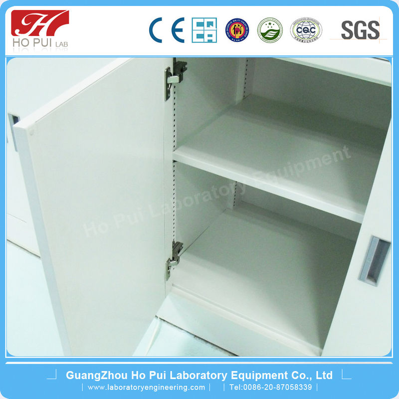 Floor Standing Locking Medicine Cabinet , Customized Biology Lab Furniture