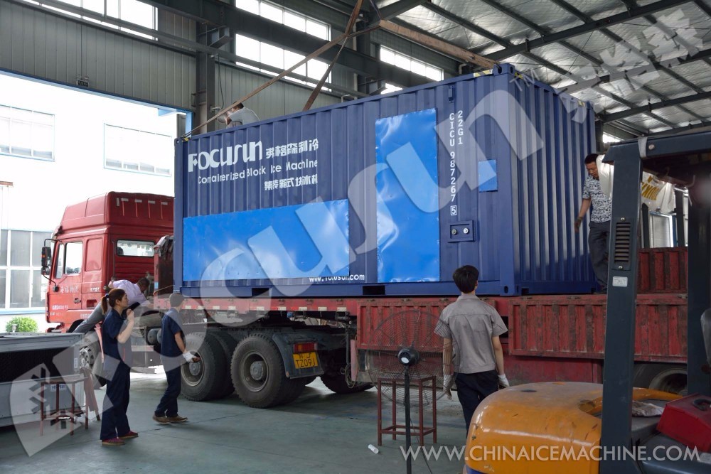 Different Specifications of Block Ice Produced by Stainless Steel 304 Ice Compactor