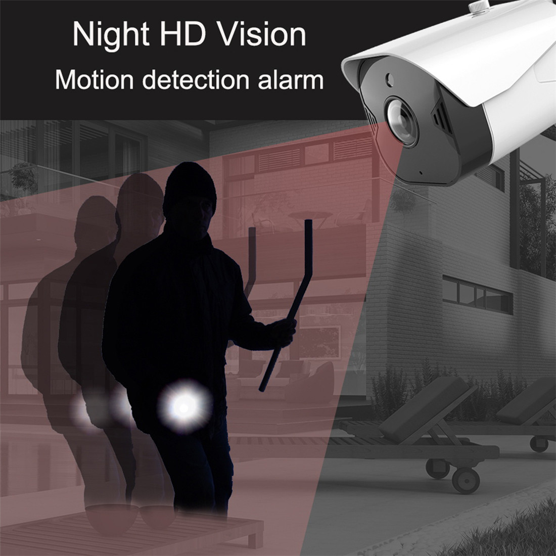 Outdoor Bullet Camera Metal case(TV-6024H-2MP)