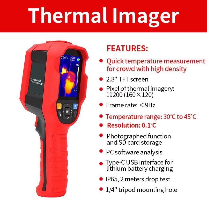 Fda Approved Wireless Handheld Infrared Imaging System UFPA Sensor