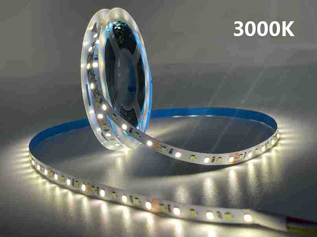 Indoor Flexible Led Light Strip 12v Drip Waterproof Ip65 Cct Dual Color Temperature Linear Light