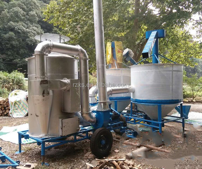Mechanical Paddy Dryer Machine for Small Scale 5HGN-50B-4 Mini Mobile Rice Mill Plant