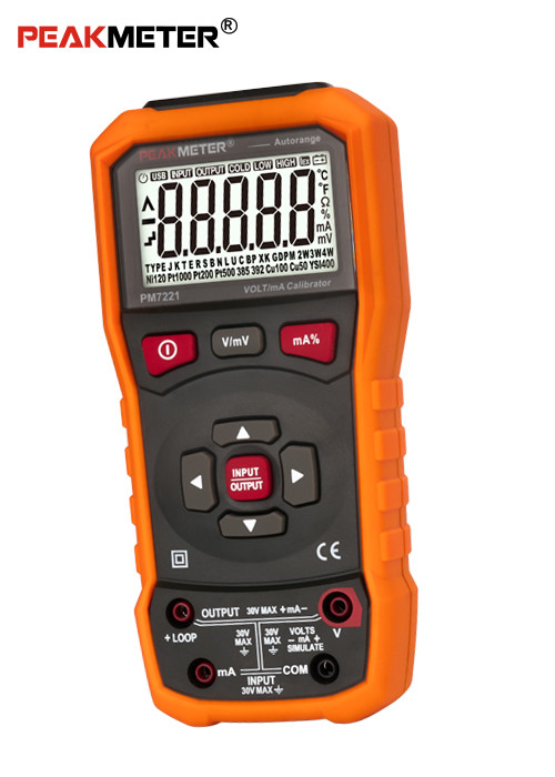 Smart Process Calibrator Multimeter , Multifunctional Documenting Process Calibrator
