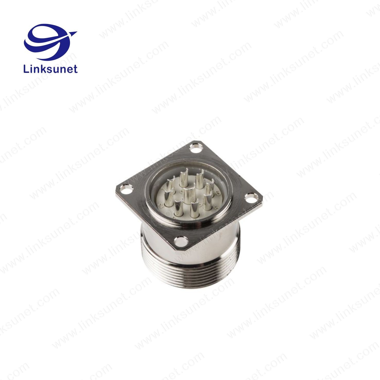 9pin Silver plated copper alloy connector add LIYCY 26-18 awg wiring harness