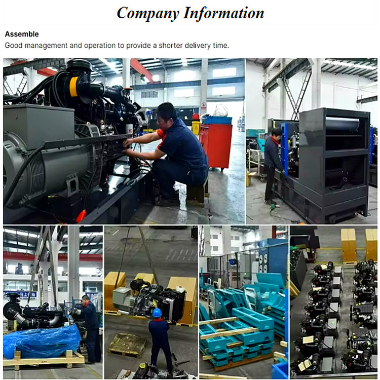 Silent Generator Diesel Hospitals Backup Power Diesel Generator Air Cooled Silent Diesel Generator