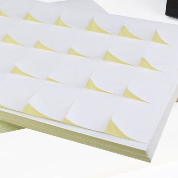 Direct Factory Self-Adhesive Sticker Paper with Glassine Liner for Labeling and Packaging