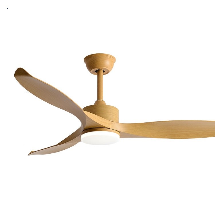 DC Motor Remote Control ABS 3 Blades 42 Inch 52 Inch Led Ceiling Fan With Light