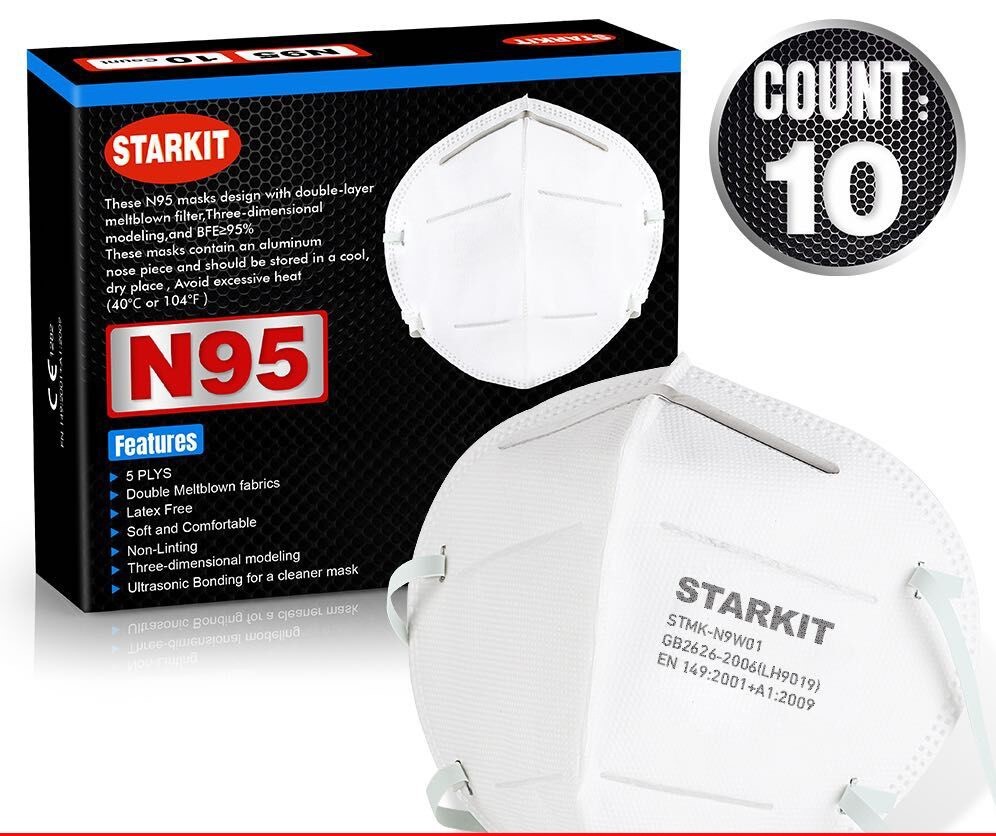 Hot starkit N95 FFP2 face mask, BFE95% good quality protect face mask