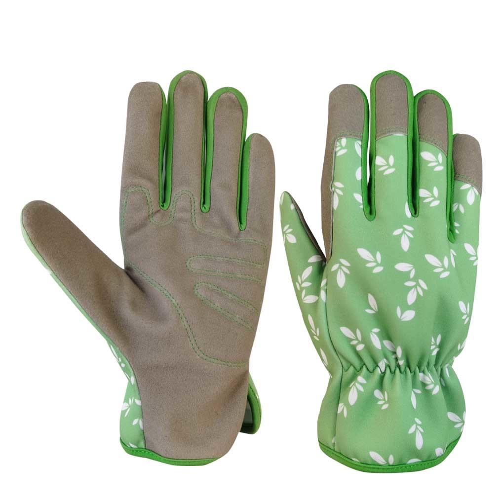 Synthetic Leather all general Yard Gardening Work Gloves Stabbing Resistance
