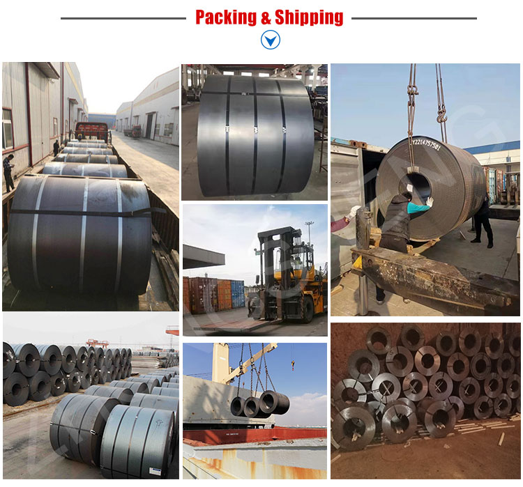 Q195 Q235 Q345 Q345B SPHC Hot Rolled Carbon Steel Strip/coil Skin Pass Yes Width 600-3000mm