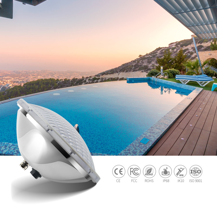 IP68 Structure Waterproof Stainless Steel Light Swimming Pool 12V LED Pool Light Bulb RGB