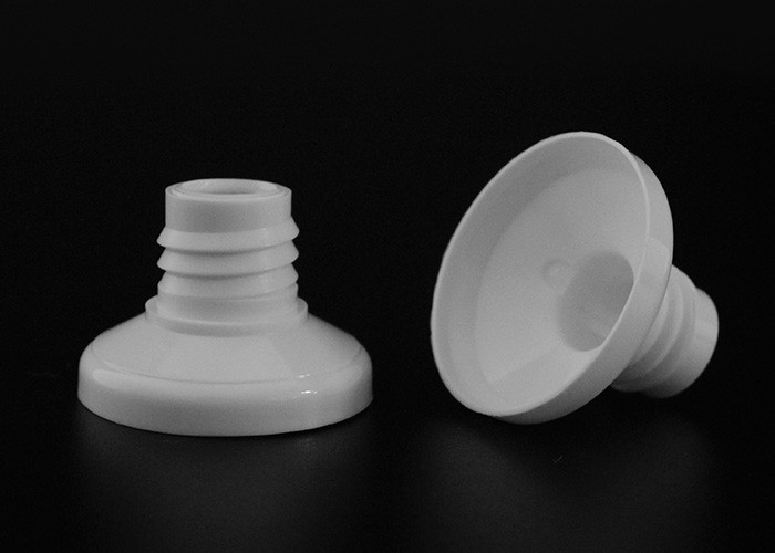 Aluminum Plastic Tube Head / Tube Closure Dia 35mm Could Custom Flip Top Cap