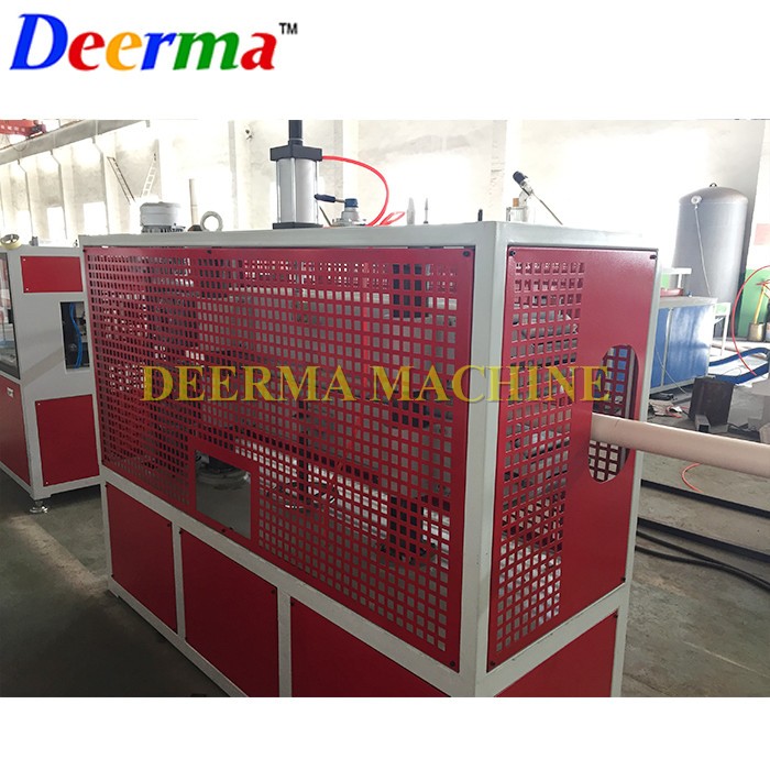 80kw / 60kw Power Plastic / Pvc Pipe Production Line Machines for Customer Requirements 26m*2m*2m