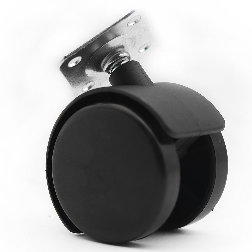 PP Plastic Twin Plastic Chair Furniture Caster Wheels