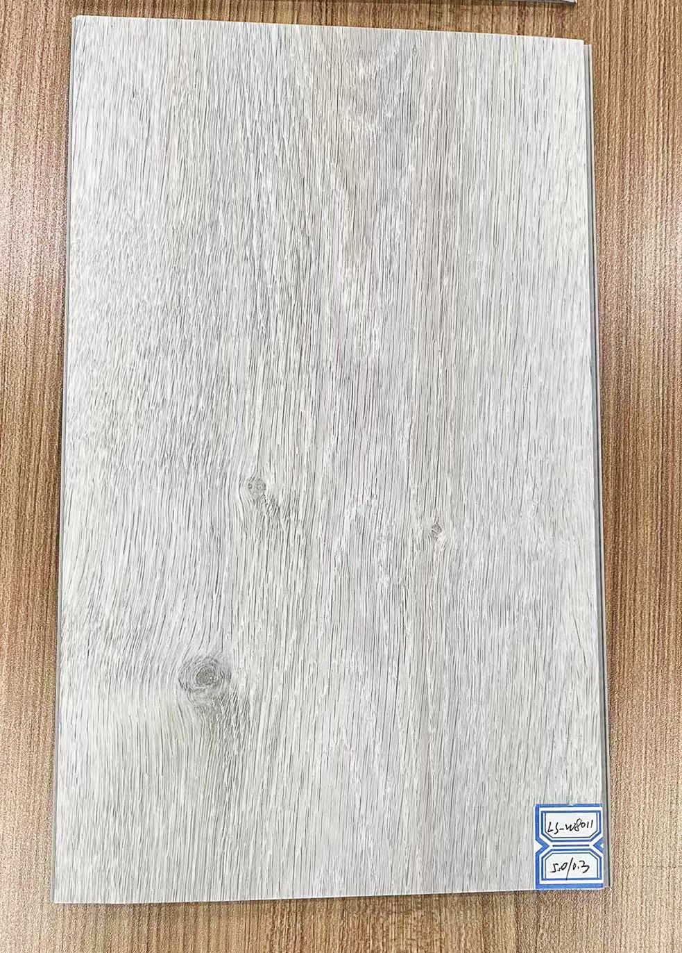Waterproof Click Anti Boisis Resilient PVC SPC Flooring Quick Install LS-W8011