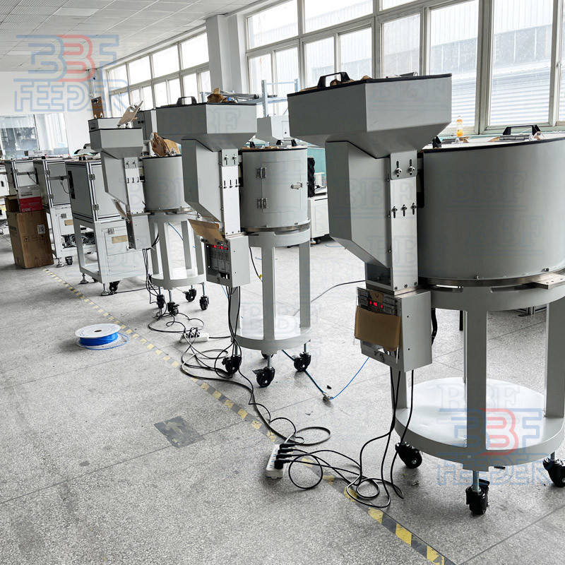 Straight Bowl Feeder Machine Sound Enclosure Parts Vibratory 2000W