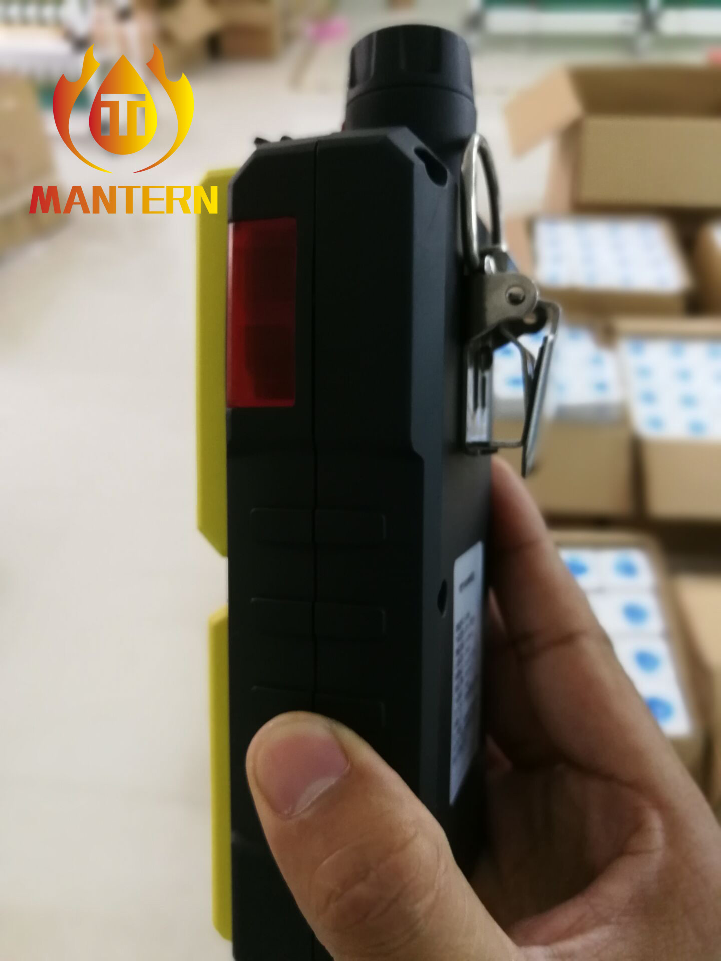 EX H2S CO O2 Gas Monitoring Equipments , Four Gas Monitors Low Battery Indication