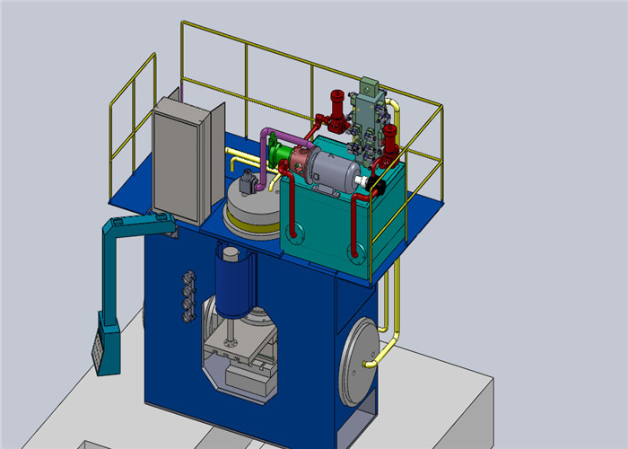 30KW Motor Automatic Steel Tee Machine , Tee Molding Machine 300KN Return Force