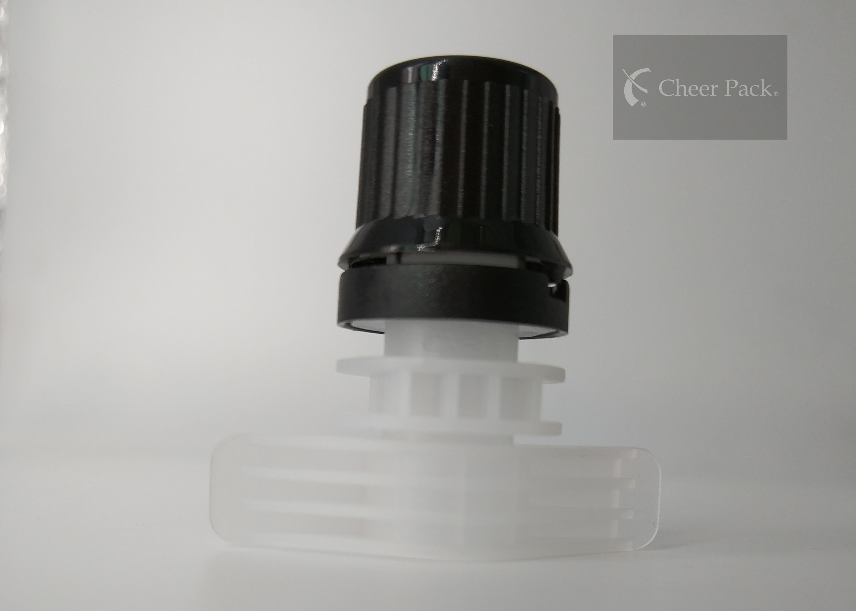 X-021 Pink Color 9.6mm Plastic Spout Cap For Stand Up Pouch , OEM ODM Service
