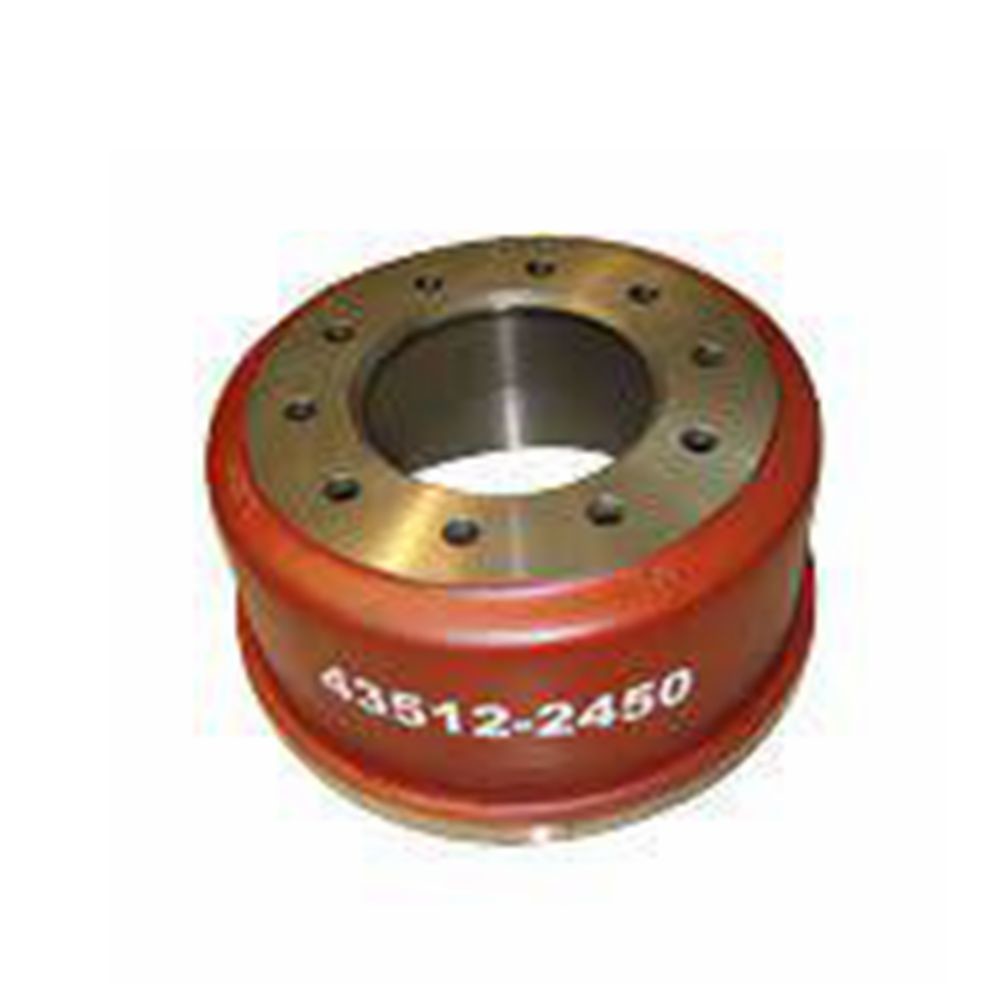 Isuzu Truck Spare Parts Japanese Truck Brake System Parts Brake Drum 43512-2450